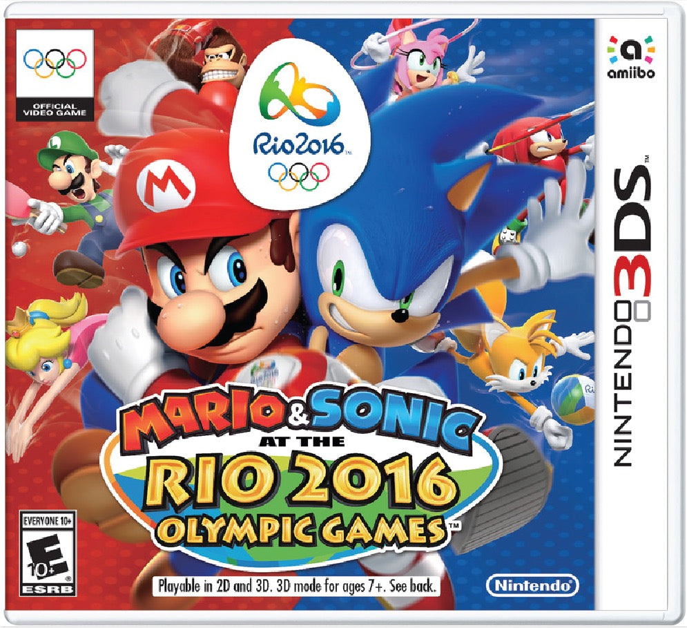 Mario & Sonic at the Rio 2016 Olympic Games Cover Art