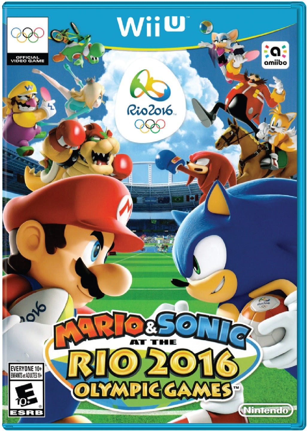 Mario & Sonic at the Rio 2016 Olympic Games Cover Art and Product Photo