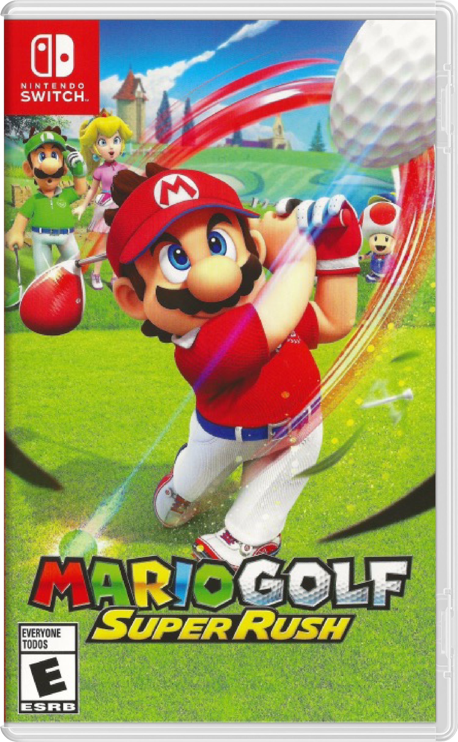 Mario Golf Super Rush Cover Art