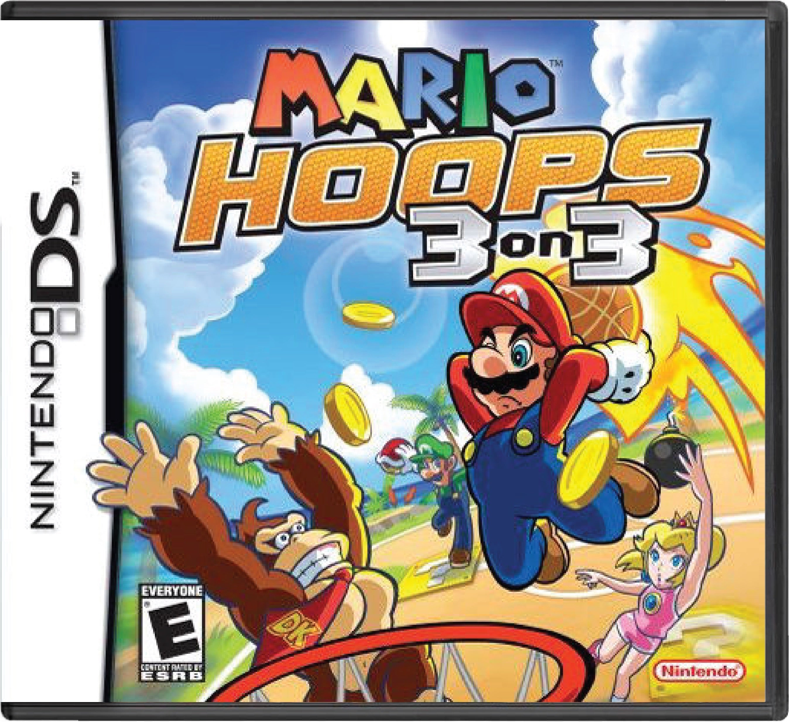 Mario Hoops 3 on 3 Cover Art
