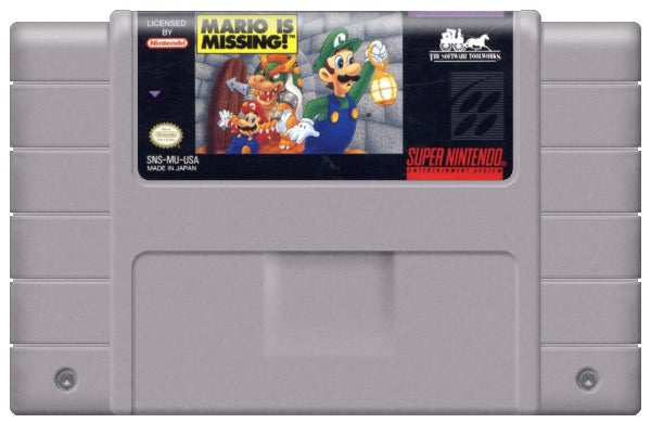 Mario is Missing Cartridge
