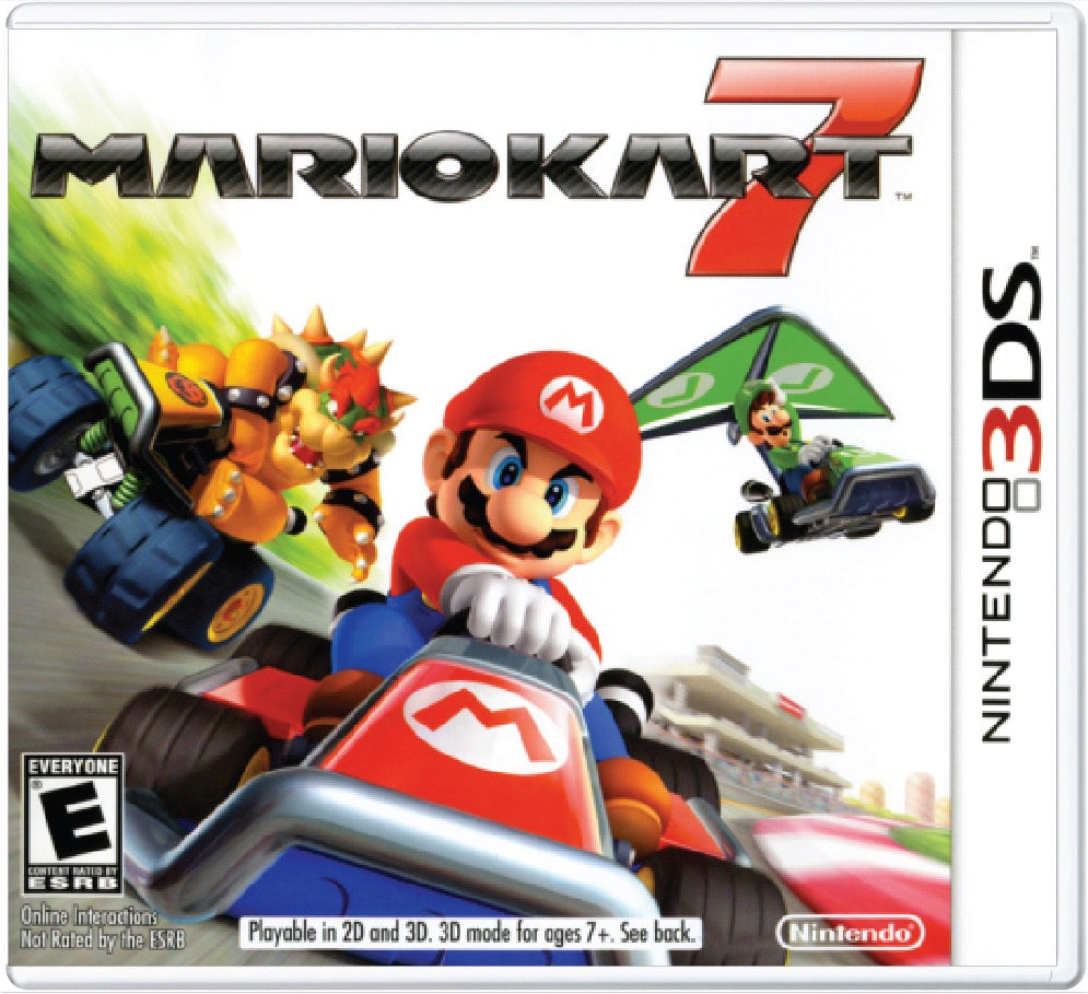 Mario Kart 7 Cover Art