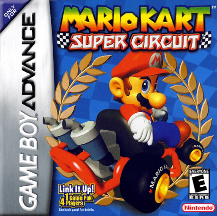 Mario Kart Super Circuit Cover Art