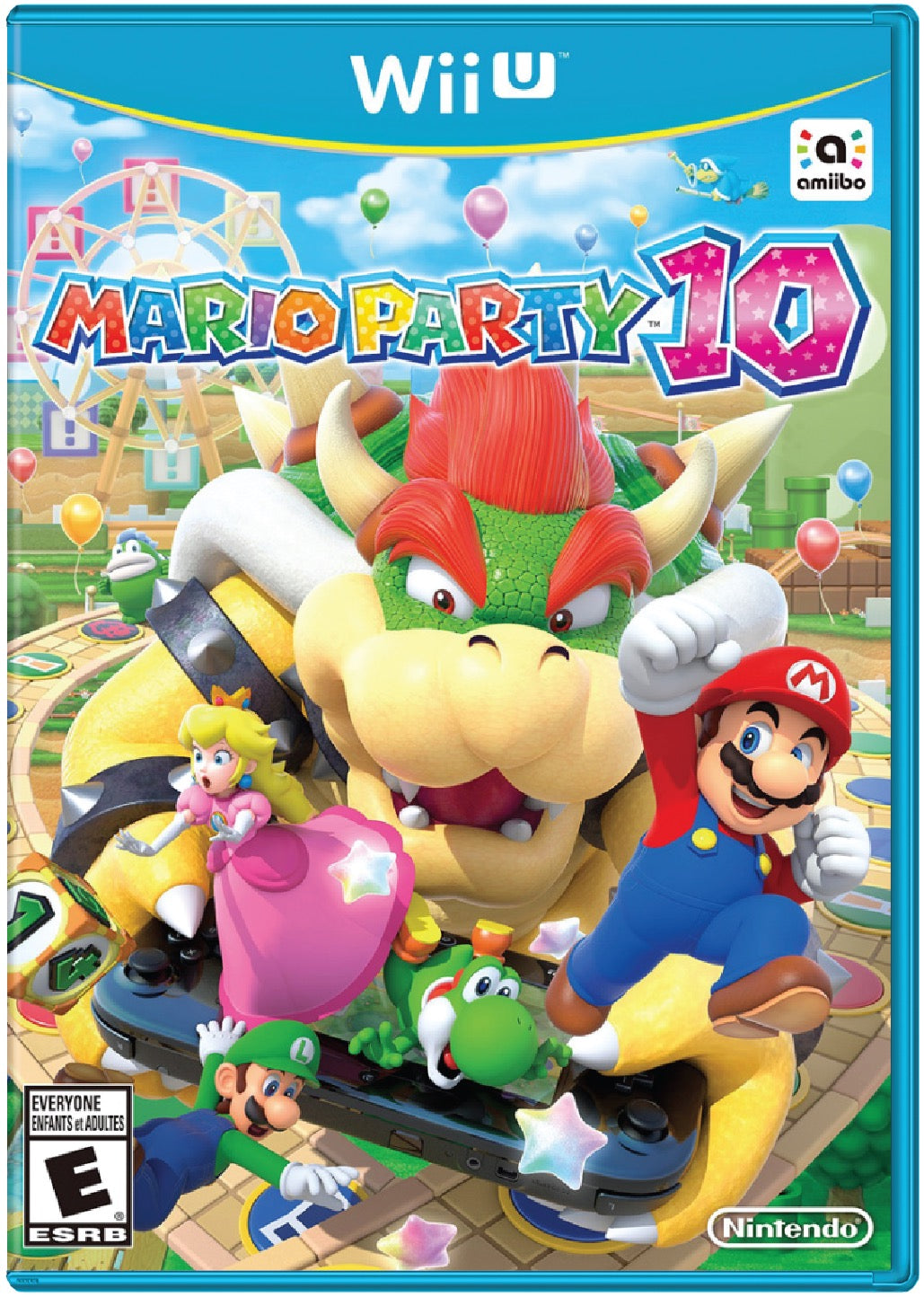 Mario Party 10 Cover Art and Product Photo