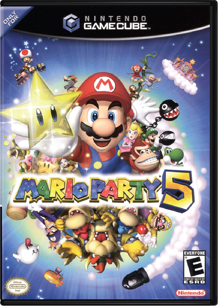 Mario Party 5 Cover Art and Product Photo