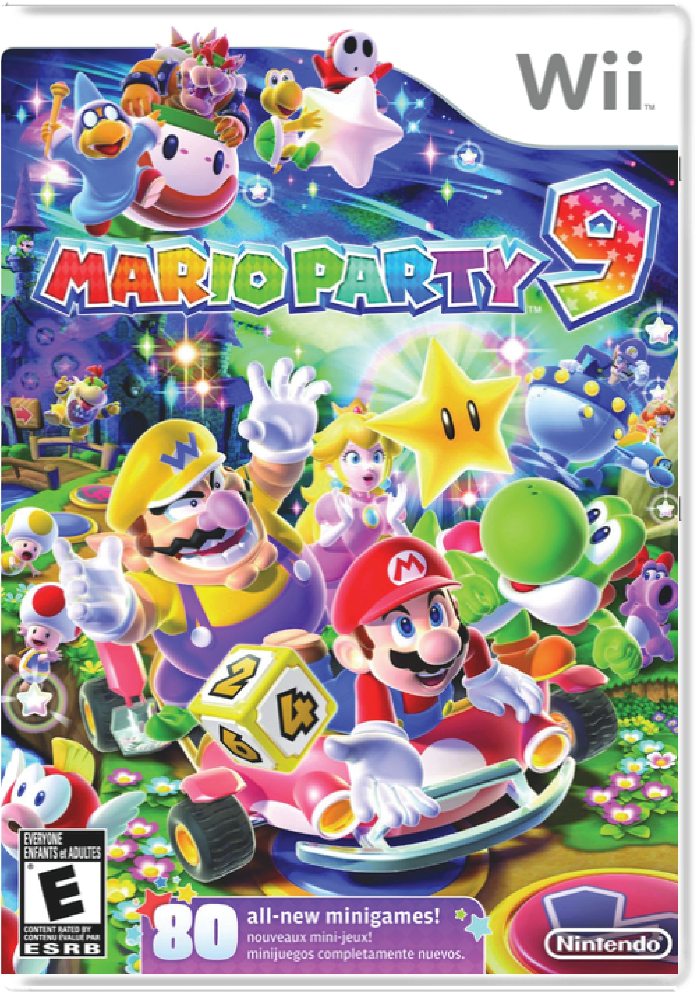 Mario Party 9 Cover Art
