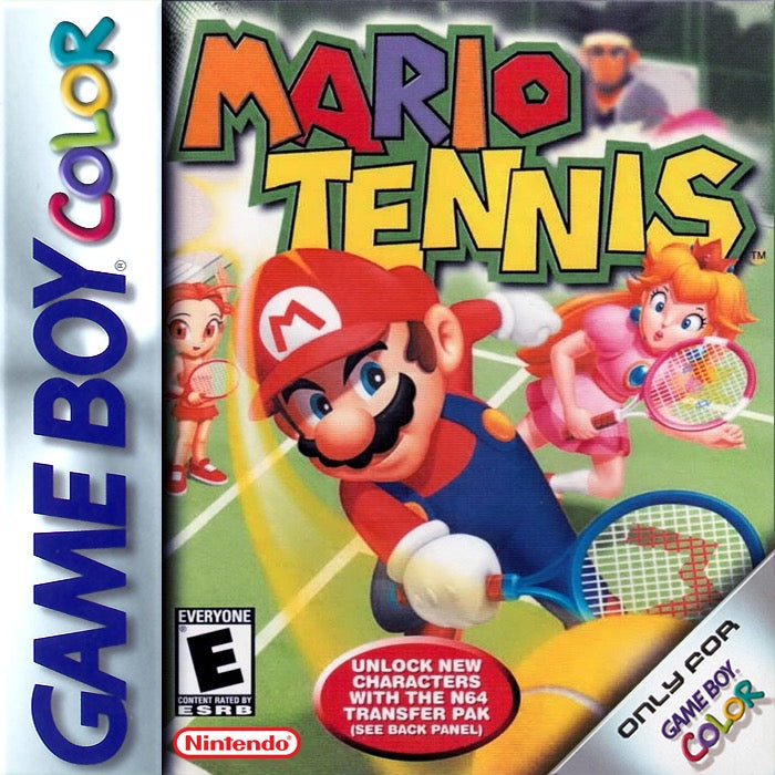 Mario Tennis Cover Art