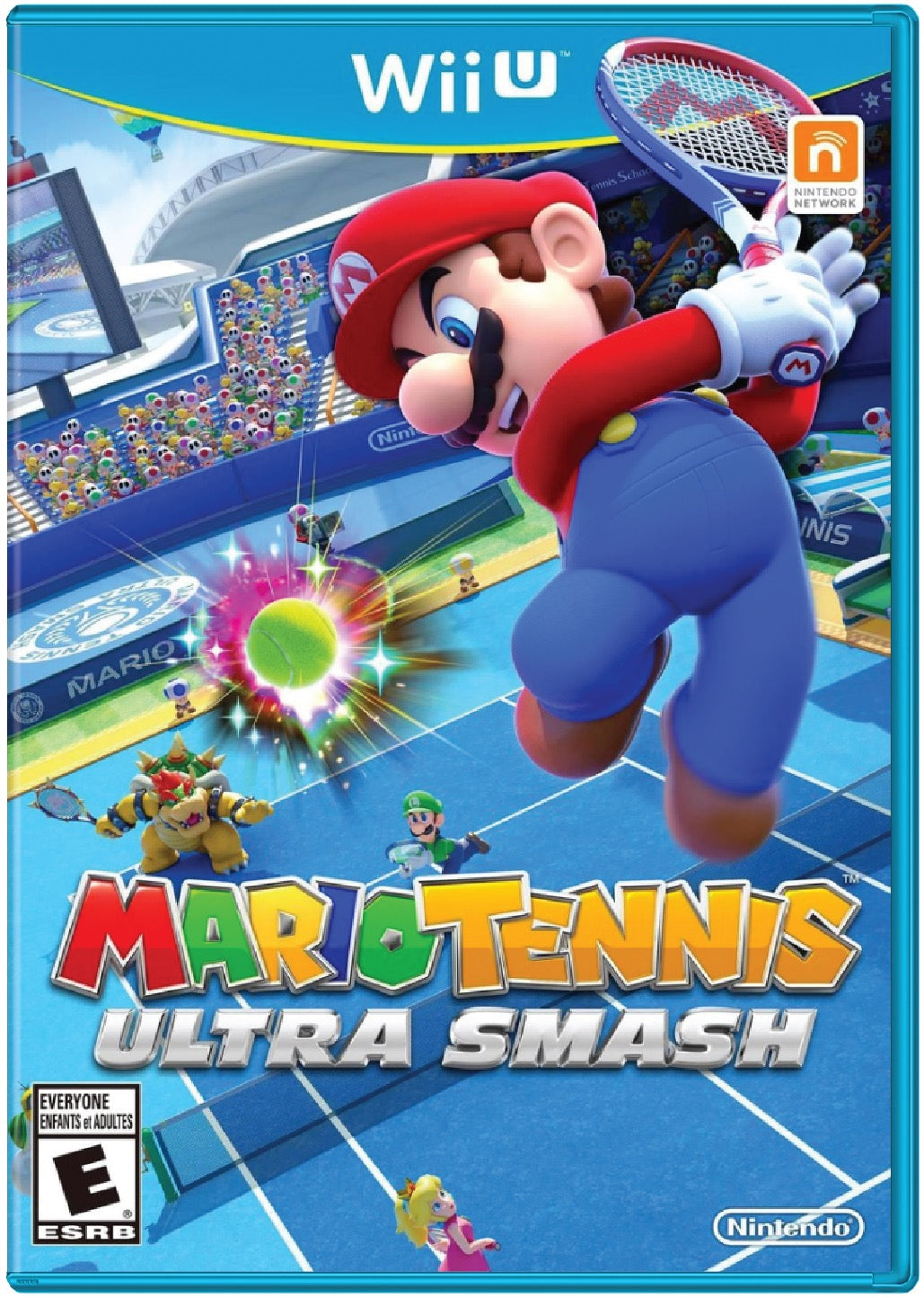 Mario Tennis Ultra Smash Cover Art and Product Photo