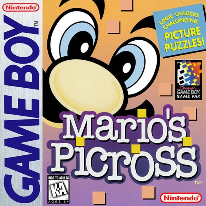 Mario's Picross Cover Art