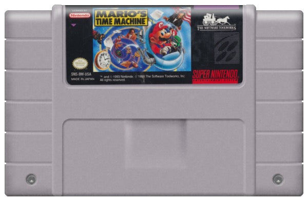 Mario's Time Machine Cartridge