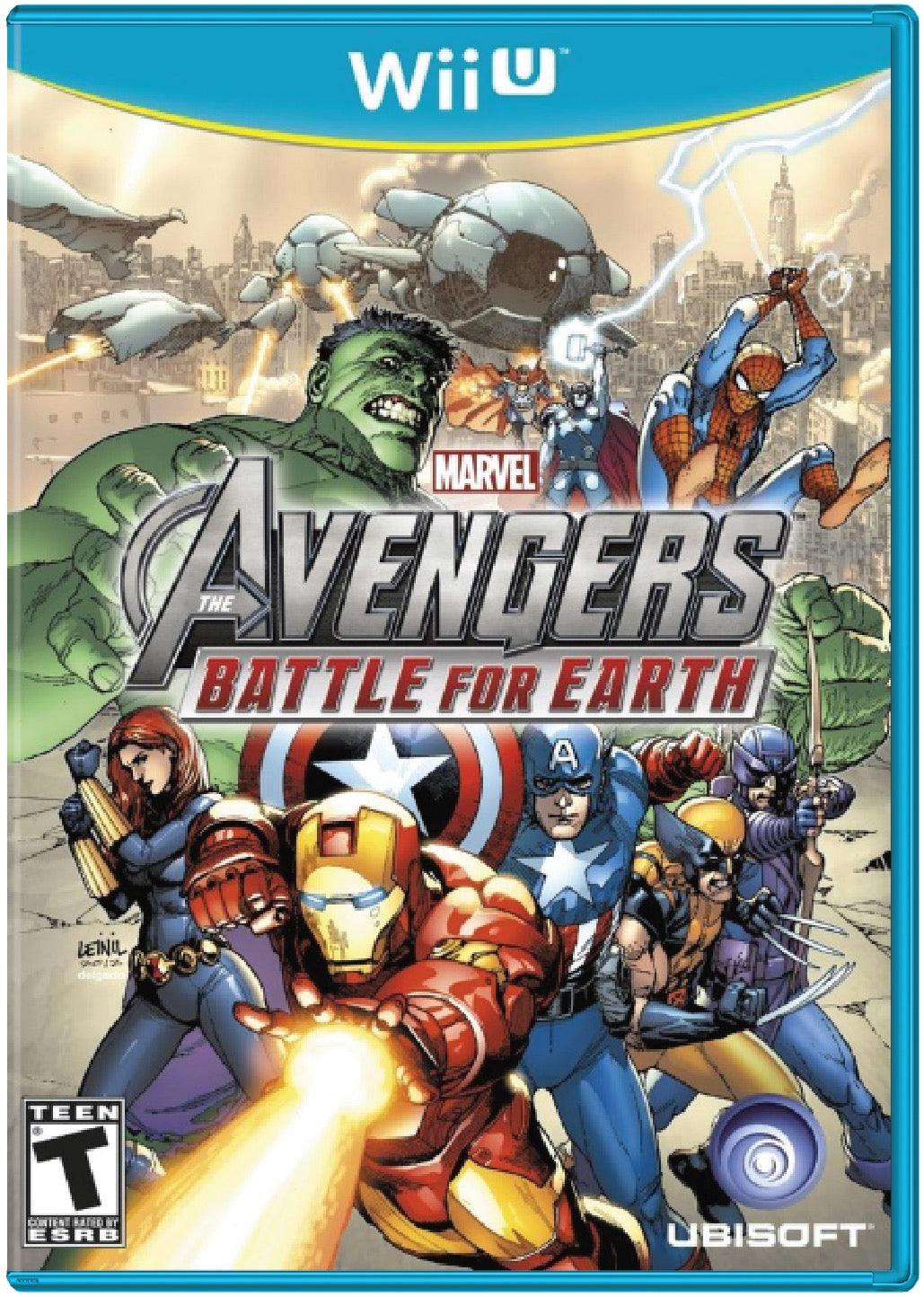 Marvel Avengers Battle For Earth Cover Art and Product Photo