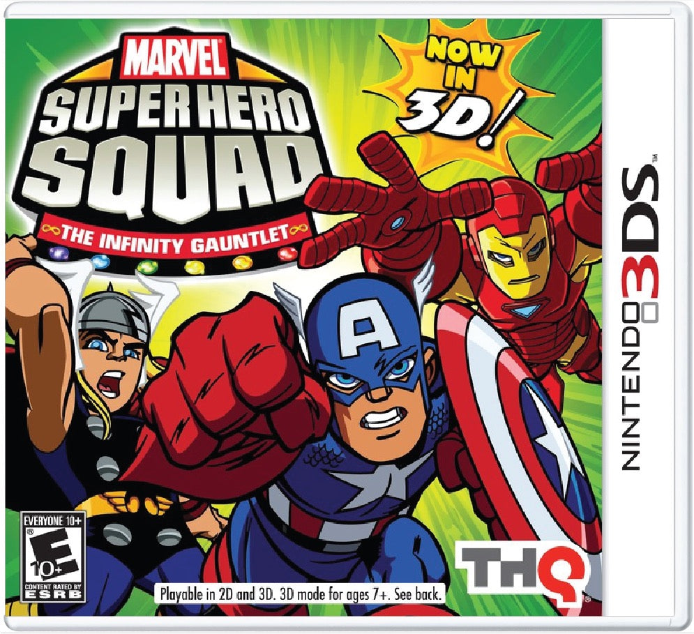 Marvel Super Hero Squad The Infinity Gauntlet Cover Art
