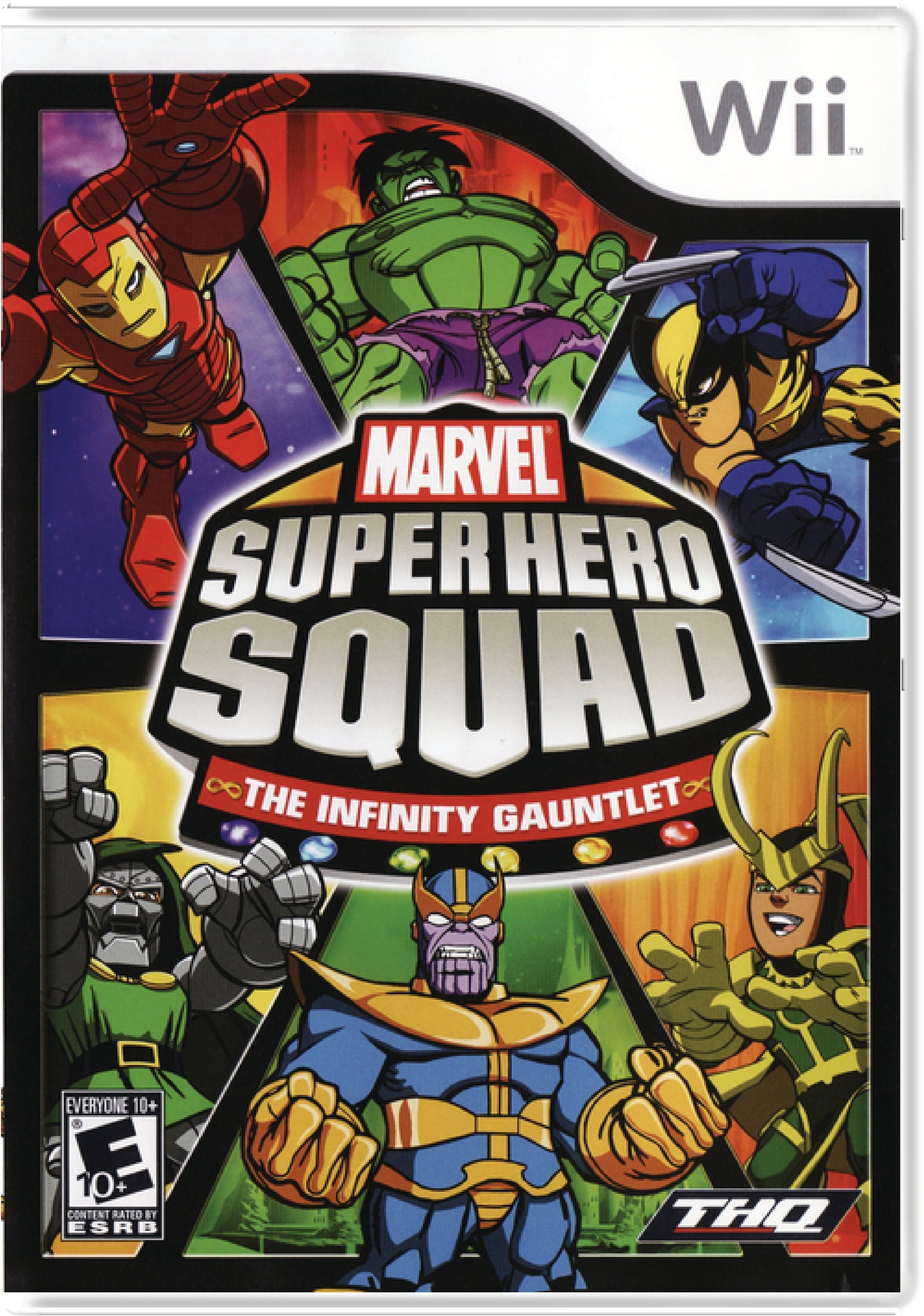 Marvel Super Hero Squad The Infinity Gauntlet Cover Art
