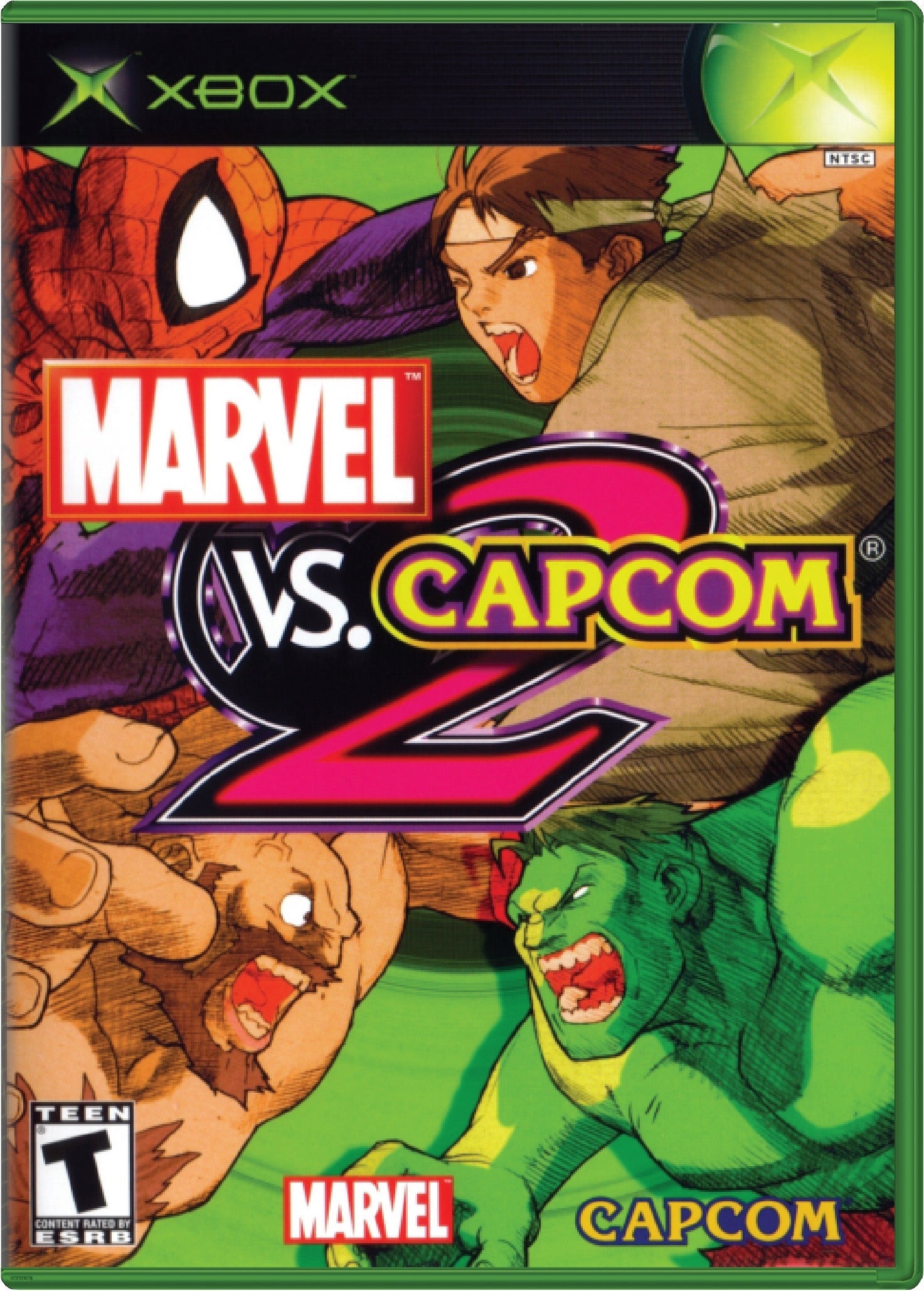Marvel vs. Capcom 2 Cover Art