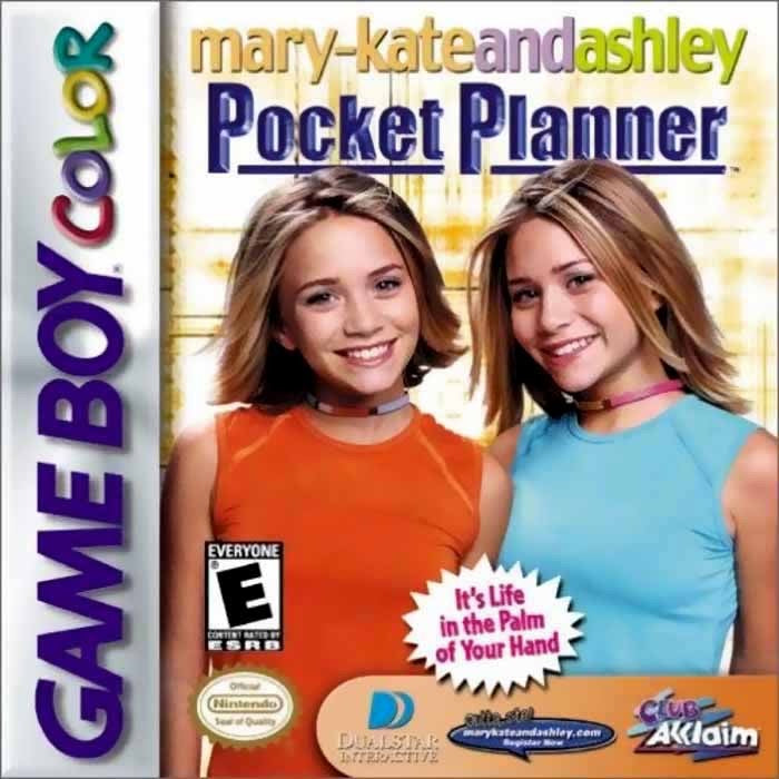 Mary-Kate and Ashley Pocket Planner Cover Art