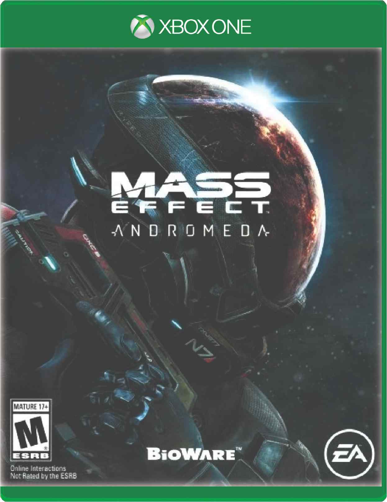 Mass Effect Andromeda Cover Art