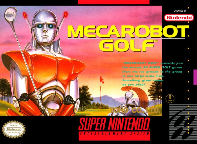Mecarobot Golf Cover Art