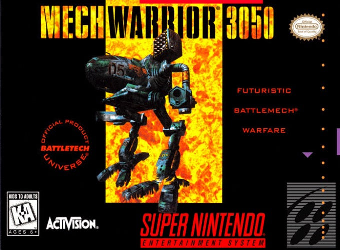MechWarrior 3050 Cover Art