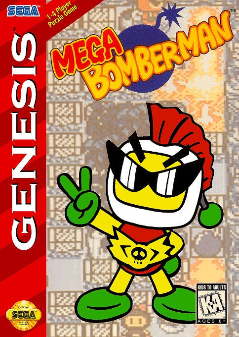 Mega Bomberman Cover Art