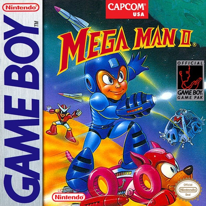 Mega Man 2 Cover Art