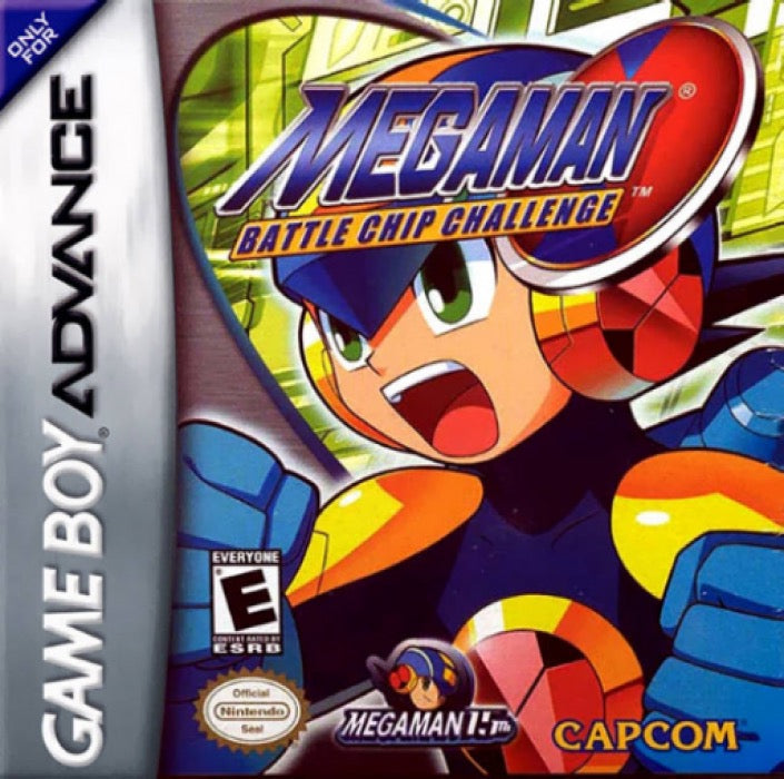 Mega Man Battle Chip Challenge Cover Art