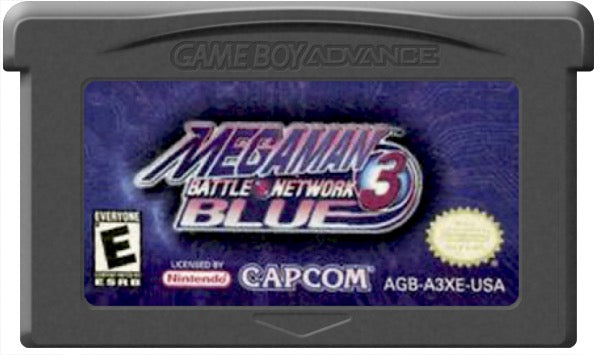 Mega Man Battle Network 3 Blue Cartridge