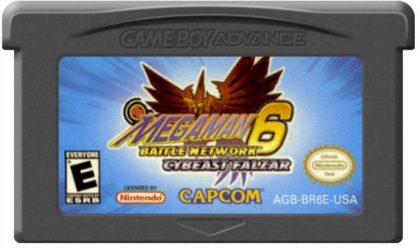 Mega Man Battle Network 6 Cybeast Falzar Cartridge