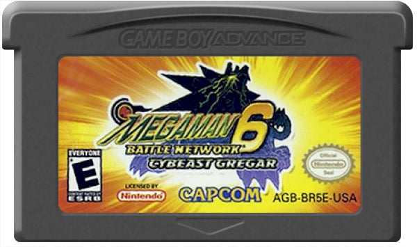 Mega Man Battle Network 6 Cybeast Gregar Cartridge