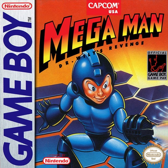 Mega Man Dr Wily's Revenge Cover Art