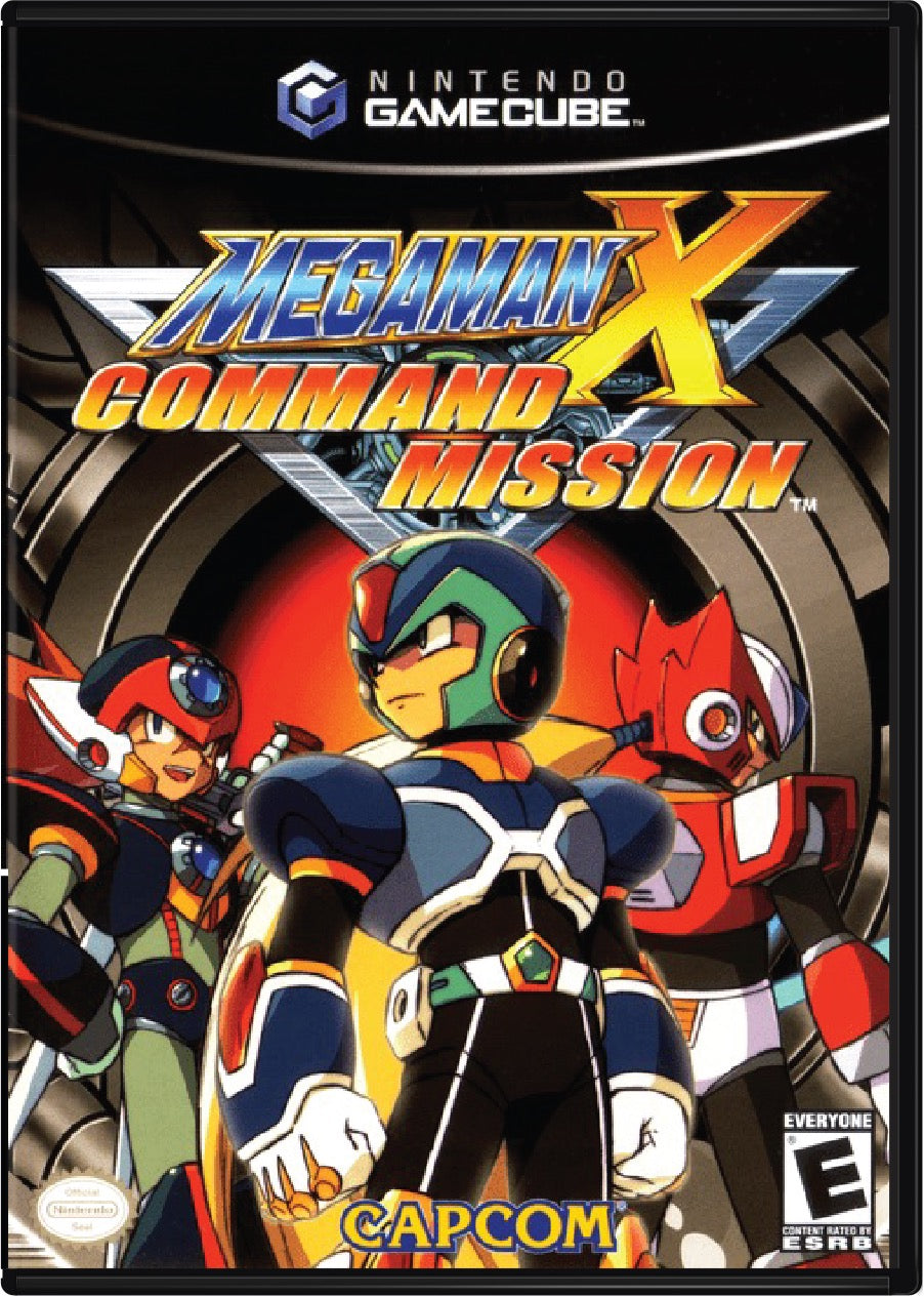 Mega Man X Command Mission Cover Art and Product Photo