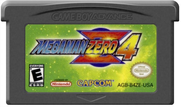 Mega Man Zero 4 Cartridge