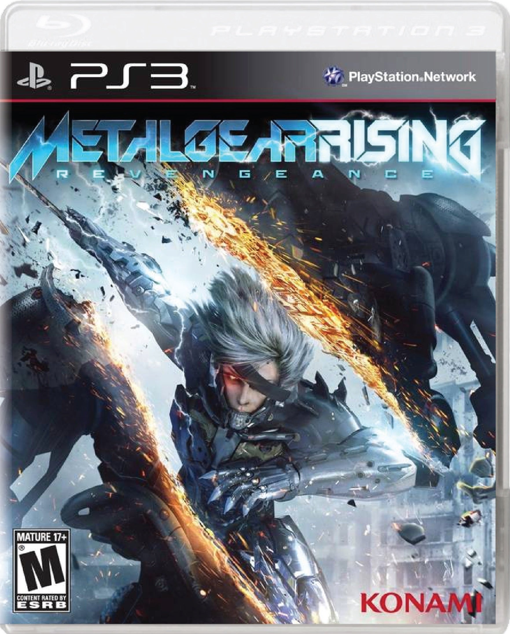 Metal Gear Rising Revengeance Cover Art