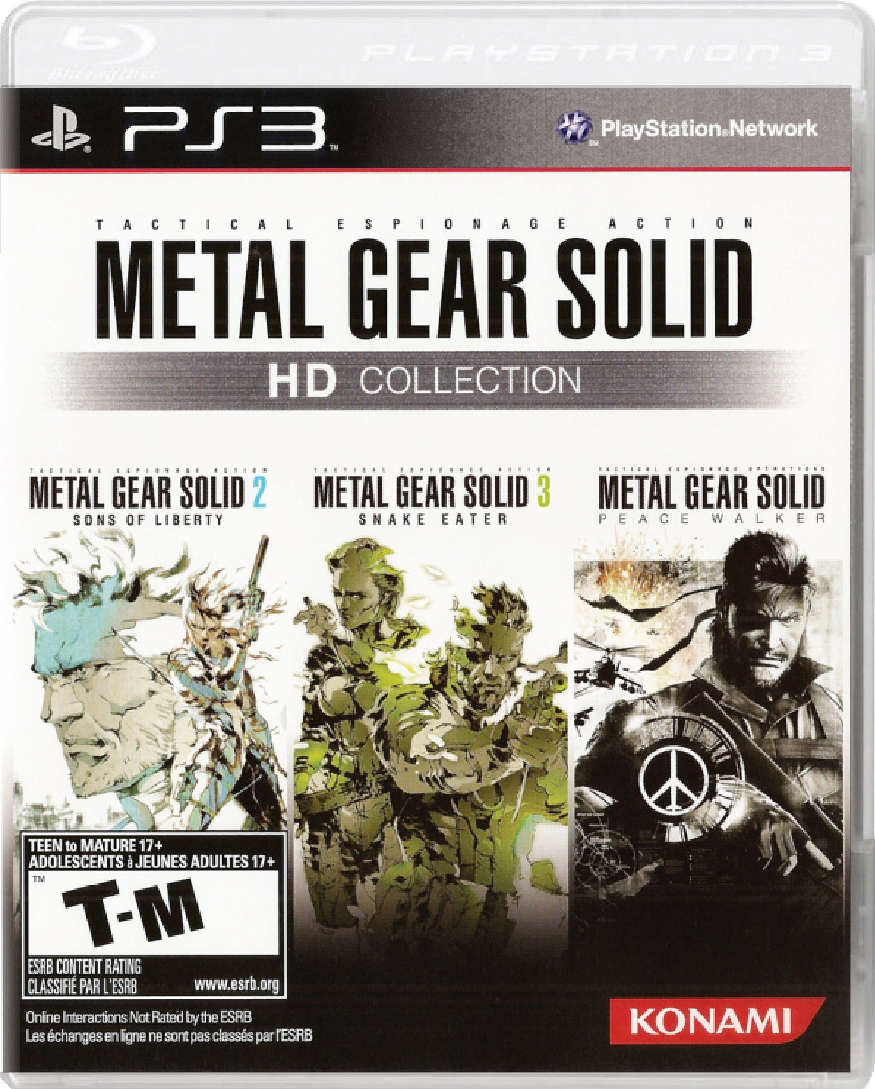 Metal Gear Solid HD Collection Cover Art