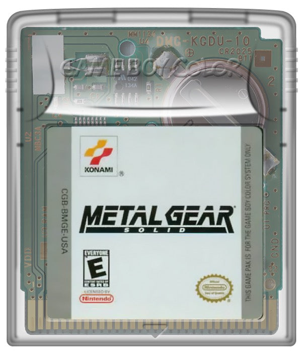Metal Gear Solid Cartridge