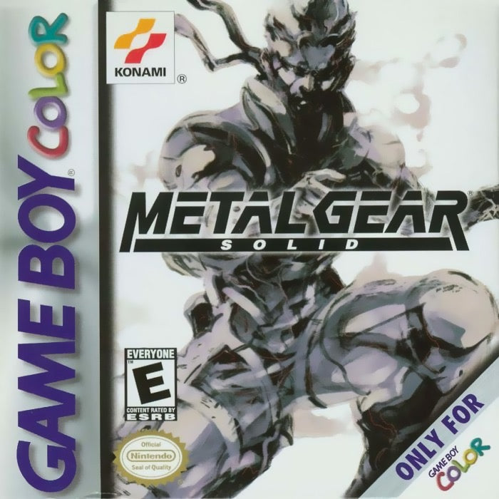Metal Gear Solid Cover Art