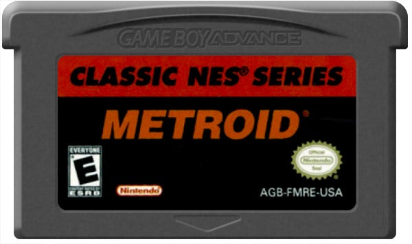 Metroid Classic NES Series Cartridge
