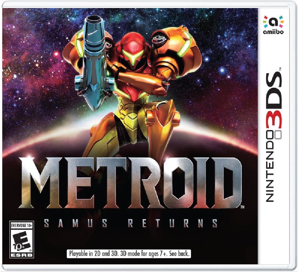 Metroid Samus Returns Cover Art