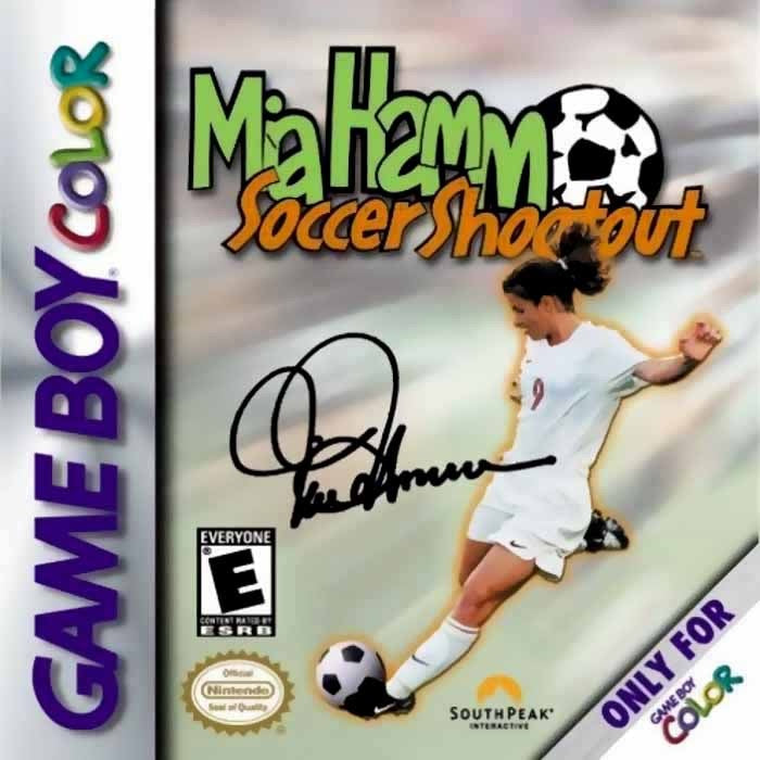 Mia Hamm Soccer Shootout Cover Art