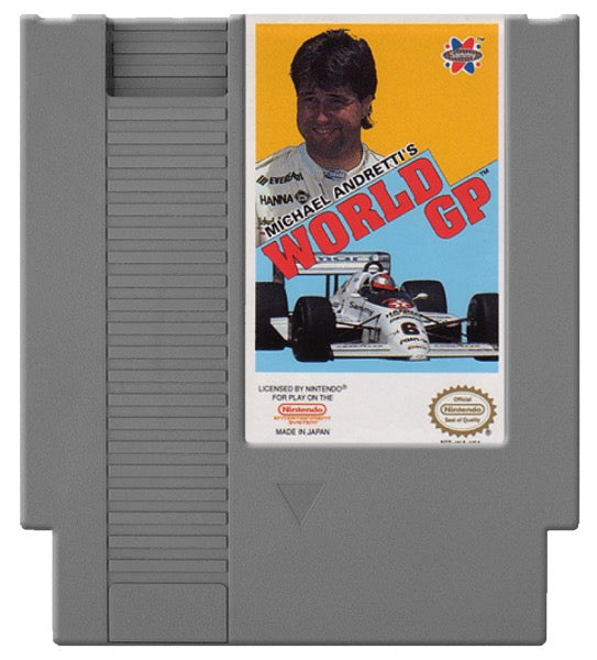 Michael Andretti's World GP Cover Art and Product Photo