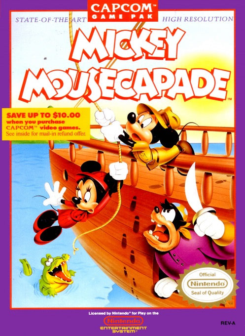 Mickey Mousecapade - Nintendo NES