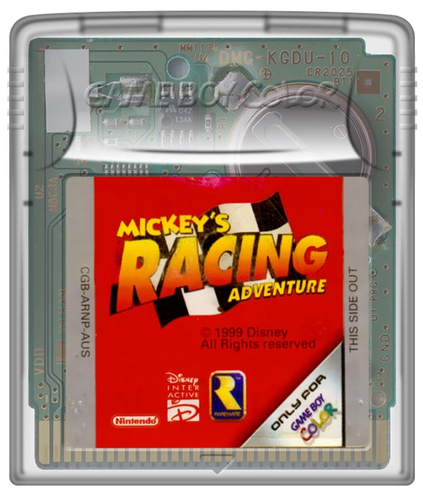 Mickey's Racing Adventure Cartridge