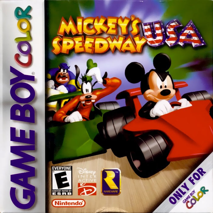 Mickey's Speedway USA Cover Art