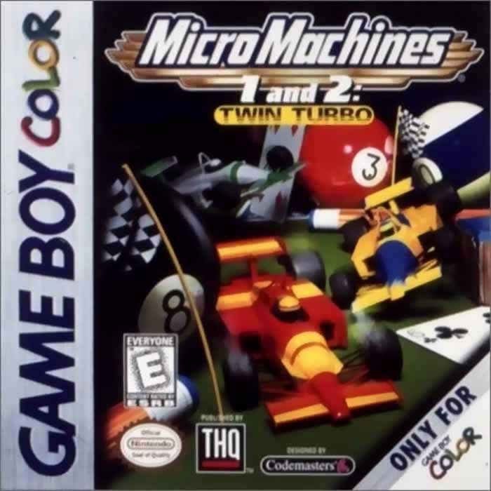 Micro Machines I and 2 Twin Turbo Cover Art