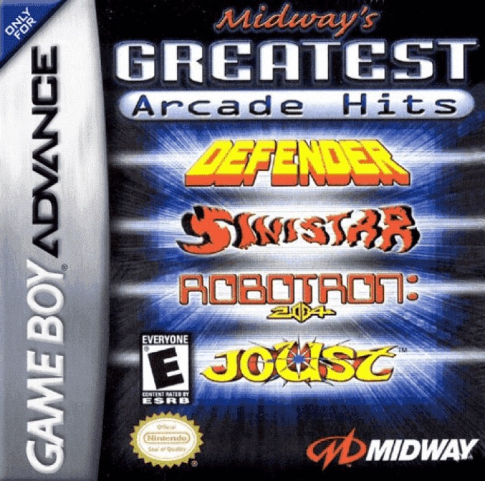 Midway's Greatest Arcade Hits Cover Art