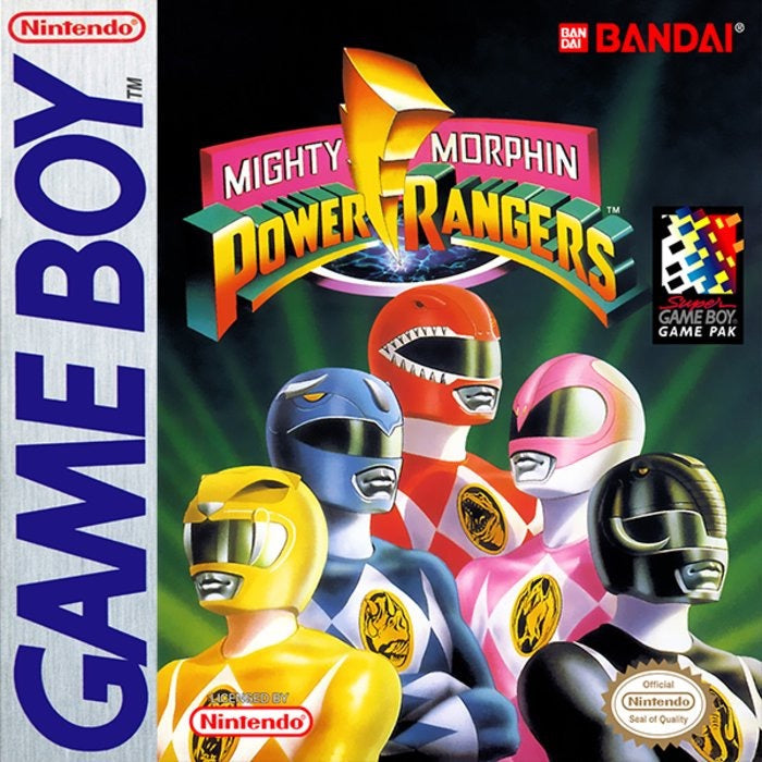 Mighty Morphin Power Rangers Cover Art