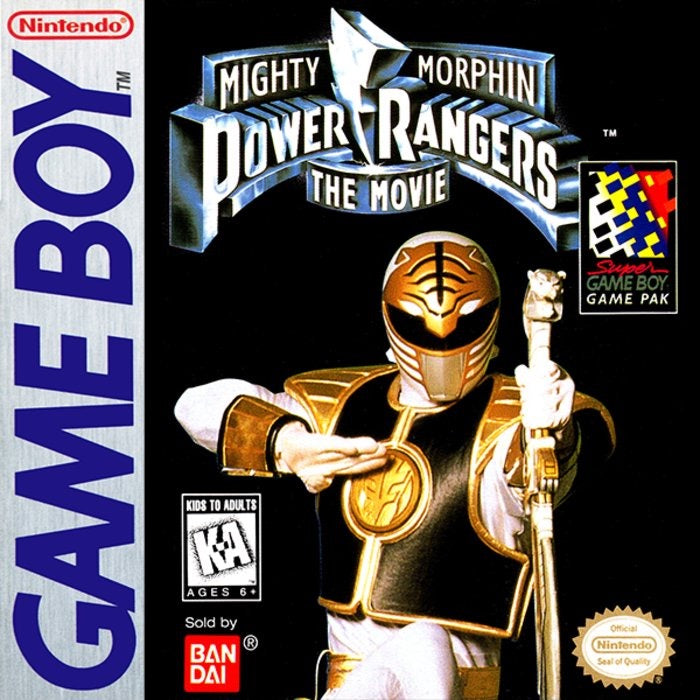 Mighty Morphin Power Rangers The Movie Cover Art