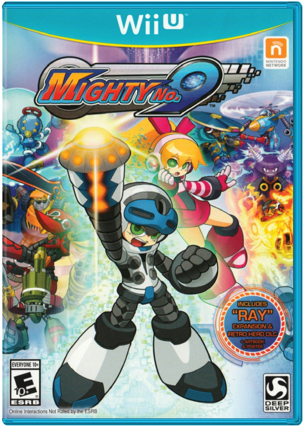 Mighty No. 9 Cover Art and Product Photo