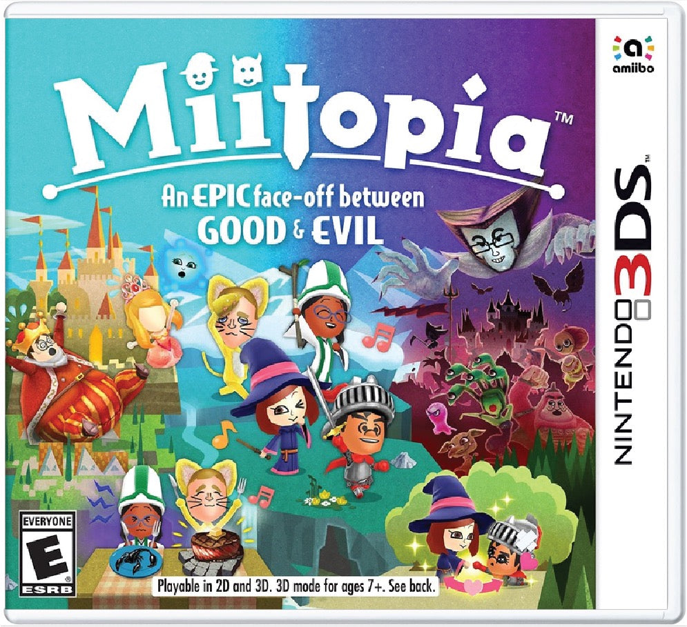 Miitopia Cover Art