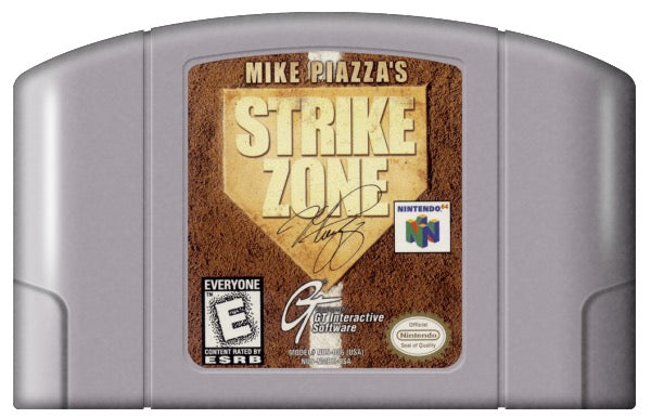 Mike Piazza's Strike Zone Cover Art and Product Photo