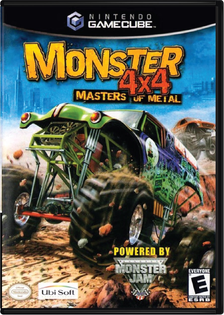 Monster 4x4 Masters of Metal Cover Art and Product Photo